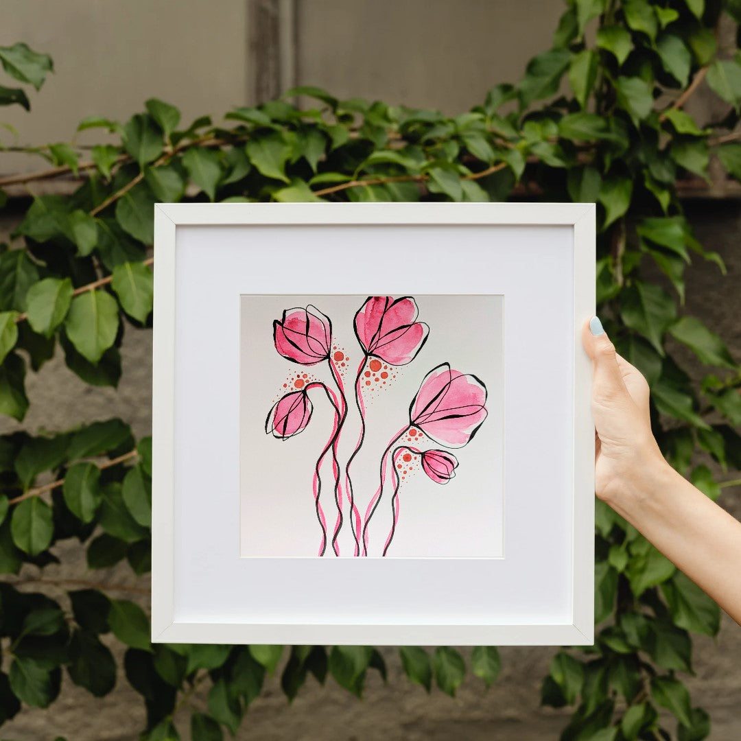 Blushing Blooms