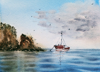 The cliff