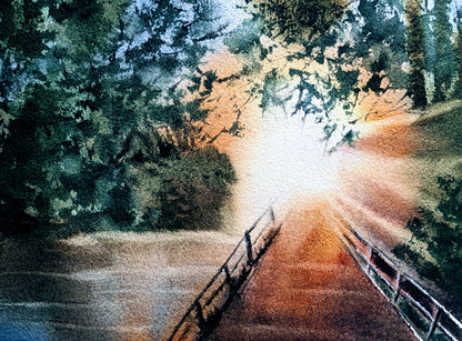 Walk Towards the Sun